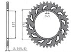 Rozeta ocel KTM 125-690 /90---/, Sunstar 