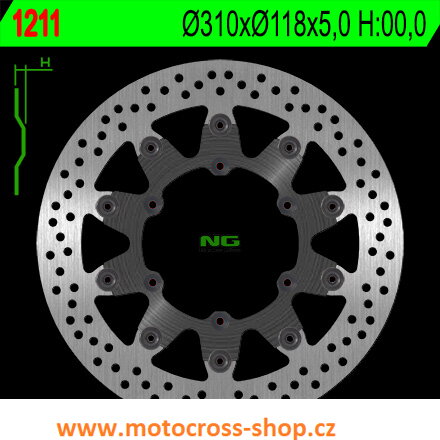 Brzdový kot. př. DRZ 400 SN /05-10/, plovoucí.