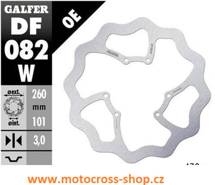 Brzdovy kotouč přední CRF 250/450R /15--/, CRF250RX /19-20/