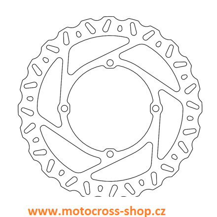 Brzdový kotouč přední SUZUKI RMZ 250 /19--/ , RMZ 450 /18--/