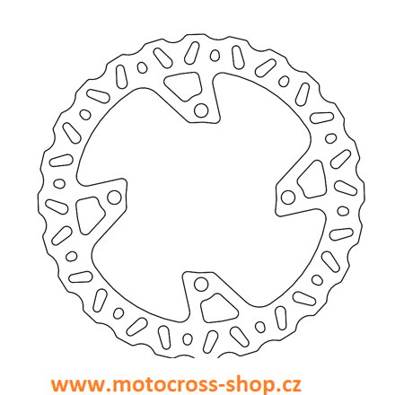 Brzdový kotouč zadní Kawasaki KXF 450 /19 --/, 250 F/X /20--/