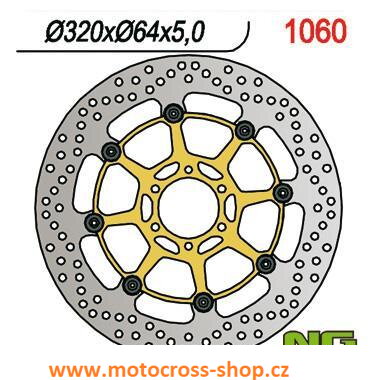 Brzdový kotouč přední KTM 690/1190, NG1060