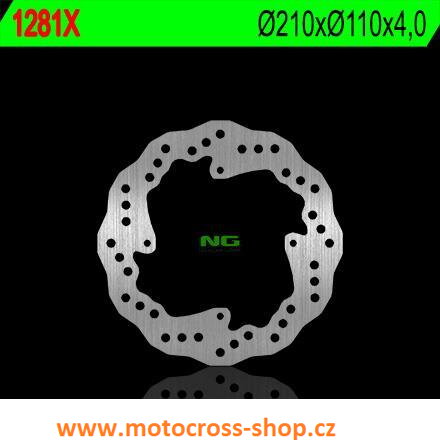 Brzdový kotouč zadní KTM SX 85, Freeride 250,350