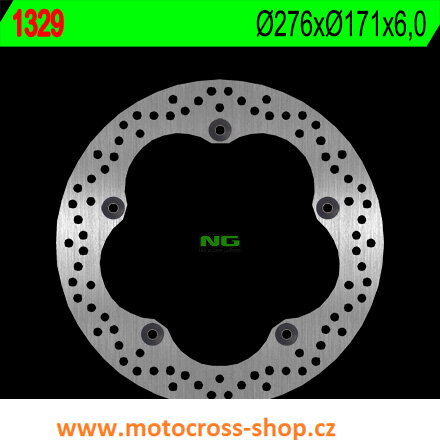 Brzdový kotouč zadní Honda VFR 1200 /10-17/, VFR 1237 /12-18/