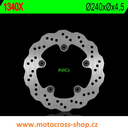 Brzdový kotouč zadní Honda CB 650 /14-18/, INT. 670 /12-13/, CTX 700 /13-17/, NC 750 X/S 14-18