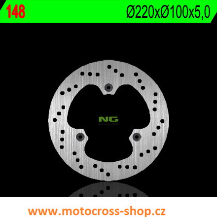 Brzdový kotouč zadní Kawasaki Ninja 250 /08-13/