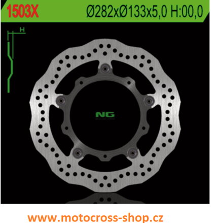 Brzdový kot. př.NG1503X, MT-07/Tracer/XSR 700. 