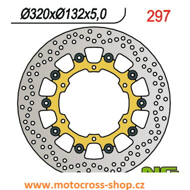 Brzdový kot. př. NG297, FJR1300/MT-01/V-MAX 1700