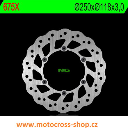 Brzdové kotouče přední  RM 125/250 /02--/, Yamaha YZ, YZF, WRF /--16/