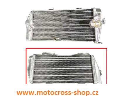 Chladič Honda CRF 250R/16-17/, zvětšený objem.