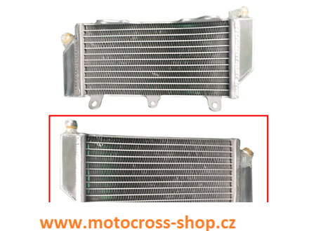 Chladič Yamaha YZF 250X /15-18/, WRF 250 /15-18/.