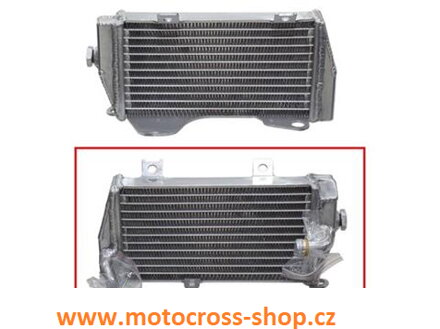 Chladič Honda CRF 250R/16-17/, zvětšený objem.