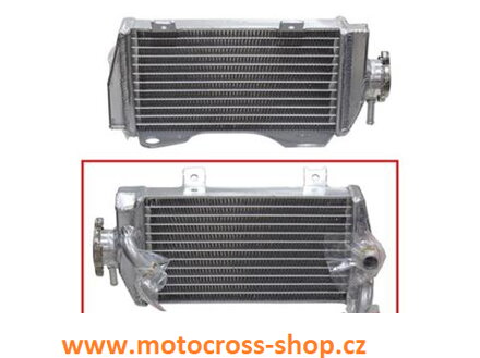 Chladič Honda CRF 250R/16-17/, zvětšený objem.