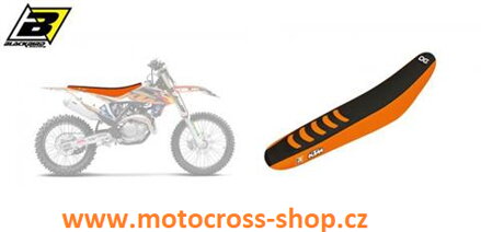 Potah sedla KTM SX/SXF /19-22/, EXC /20-23/-černý 