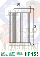 Filtr oleje HF 155 KTM SX/EXC/LC4