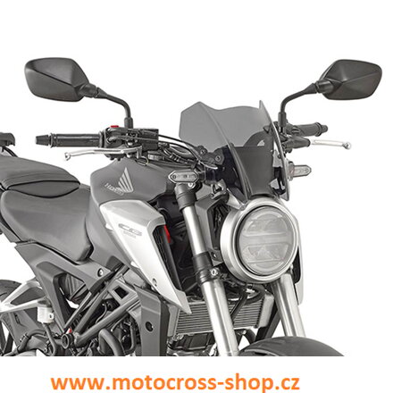 Přední plexi Honda CB 125R /18-16/, CB 300R/ 18-19/