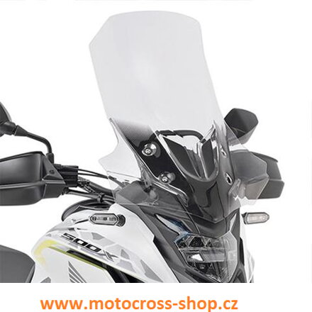 Plexi přední HONDA CB 500 X (19) 46 X 45 CM 
