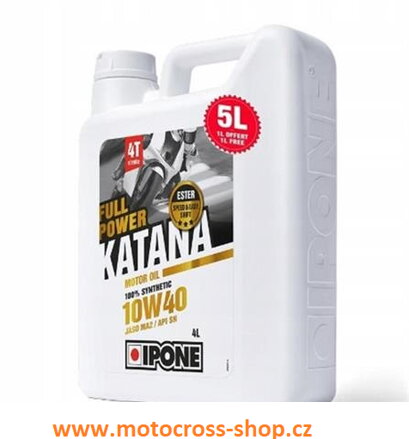 IPONE Olej: FULL POWER KATANA 10W40- 5L