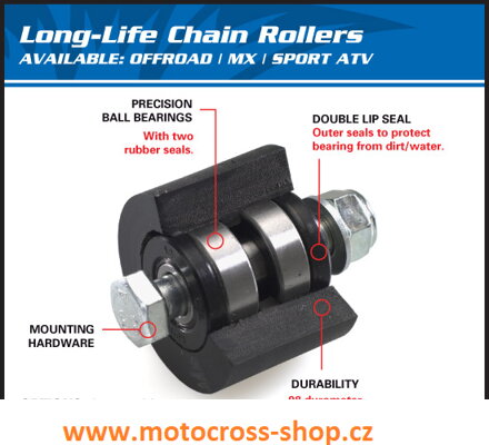 Rolna řetězu HONDA CRF 150F /03-19/, XR 400R /96-04/