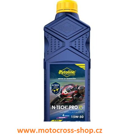 PUTOLINE OLEJ 100% SYNTETYK N-TECH® PRO R+, 10W-50 4L