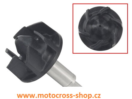 Hřídel pumpy s vrtulkou YAMAHA YFZ 450R /09-21/, YFZ 450X /10-11/ 