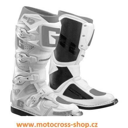 Boty Gaerne SG- 12 , Cross/Enduro,  Bílé