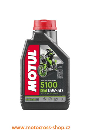 MOTUL 5100 4T ESTER 15W50 1L