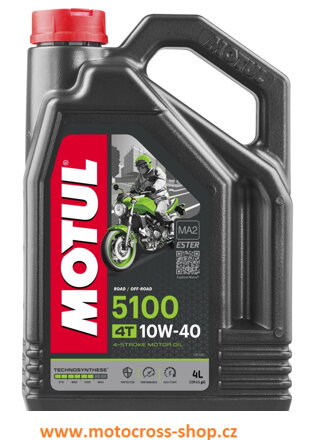 MOTUL 5100 4T ESTER 10W40 4L