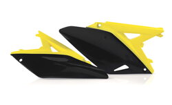 Boční tabulka UFO 04929 SUZUKI RMZ 250 /10-14/- bílá