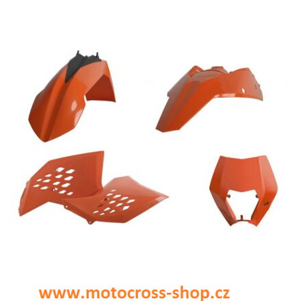 Sada plastů KTM EXC/EXCF /08-11/ s krytem lampy.