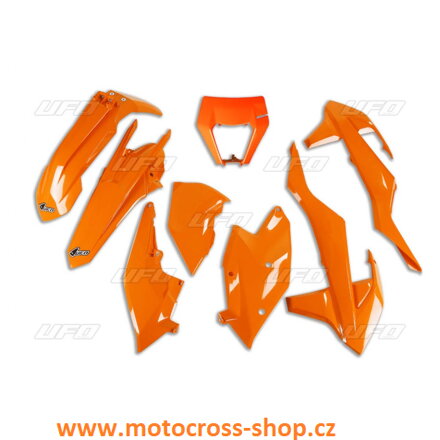 Sada plastů KTM EXC, EXCF /17-19/ s krytem  světla.