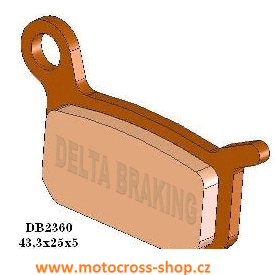Brzdové destičky KTM 50/65, GAS, Husqvarna