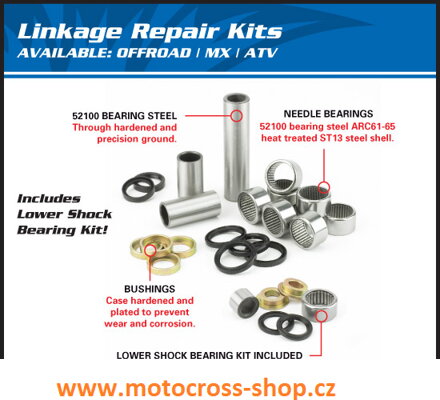 Sada ložisek kyvné vidlice Honda CRF 250 /04-09/  CRF 250X /04-17/