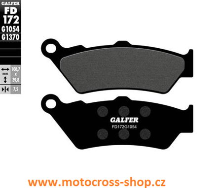 Brzdové destičky KTM 690 , BMW /650-1250/