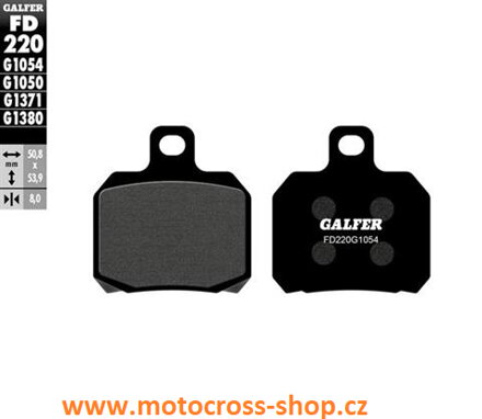 Brzdové destičky zadní KTM 890, 1290, 1390 Duke