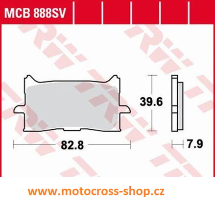 Brzdové destičky HONDA CB125/250/300/ /18-/, CFR 1000 TWIN , NT1100.