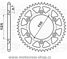 Rozeta dural KTM 125-690 /90---/. PBR,