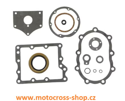 ATHENA 2022/05 KOMPLET USZCZELEK SKRZYNI BIEGÓW Z USZCZELNIACZAMI HARLEY-DAVIDSON FLATHEAD/PANHEAD (OEM:33031-36)