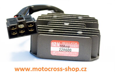 Rele napětí KAWASAKI KLF 220/250/300 /89-11/, KLR 250 /89-05/, ZX-6 /90-93/