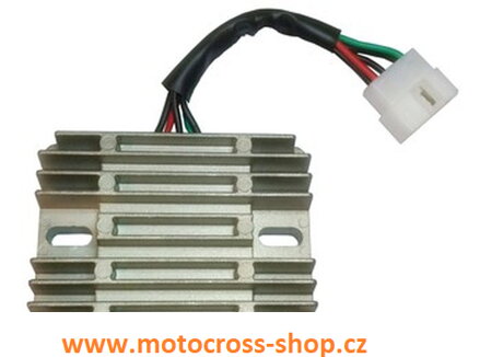 DZE 2022/08 REGULATOR NAPIĘCIA SUZUKI GSX 600R/1000R '01-05, GSX 750R '96-05, GSX 1300R HAYABUSA '99-07 (OEM 32800-33E21) (35A)