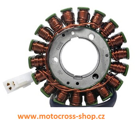 DZE 2022/08 UZWOJENIE ALTERNATORA STATOR YAMAHA FZ6 FAZER '04-09 (OEM 5VX-81410-00)