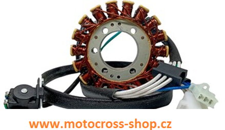 DZE 2022/08 UZWOJENIE ALTERNATORA STATOR YAMAHA XV 250 VIRAGO '95-07, XV 250 V-STAR '08-20, XV 125 VIRAGO '97, (OEM 3DM-81410-00)