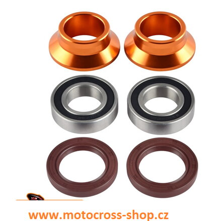 FM-PARTS ŁOŻYSKA KOŁA TYLNEGO Z USZCZELNIACZAMI I TULEJKAMI KTM/HUSQVARNA '03-22' (OŚKA 20MM)