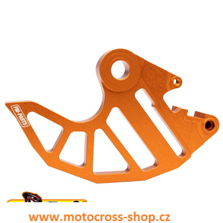 FM-PARTS OSŁONA ALUMINIOWA TARCZY HAMULCOWEJ TYLNEJ KTM/HUSQVARNA/GAS GAS '03-22' KOLOR SREBRNY