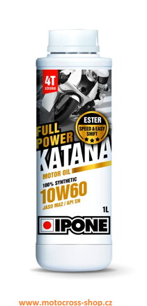 IPONE Olej: FULL POWER KATANA 10W60 - 4L