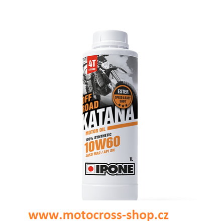 IPONE Olej: KATANA OFF ROAD 10W60 4L, Syntetický 100 %.