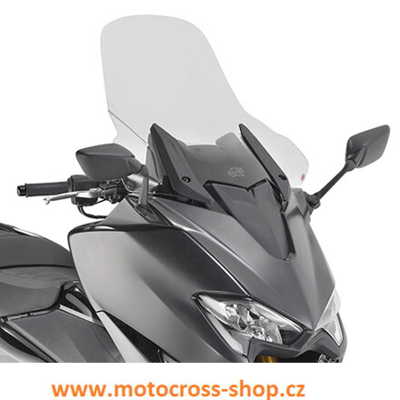 Plexi přední YAMAHA T-MAX 530 (17-19), T-MAX 560 (20) 59,5 X 61 CM PRZEZROCZYSTA