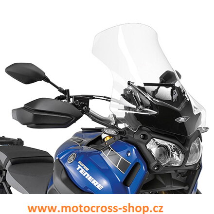 Plexi přední YAMAHA XT 1200 Z Super Ténéré (10-19), XT 1200 ZE Super Ténéré (14-19) 56,5 x 50 CM PRZEZROCZYSTA