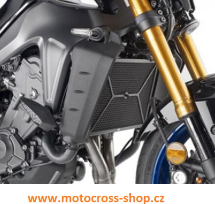 Kryt chladiče YAMAHA MT-09/SP '21, TRACER 9 '21 CZARNA