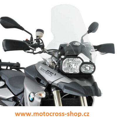 Plexi přední BMW F 700 GS (13-17) 50 X 49 CM PRZEZROCZYSTA - POTRZEBNE MOCOWANIE D5107KITK